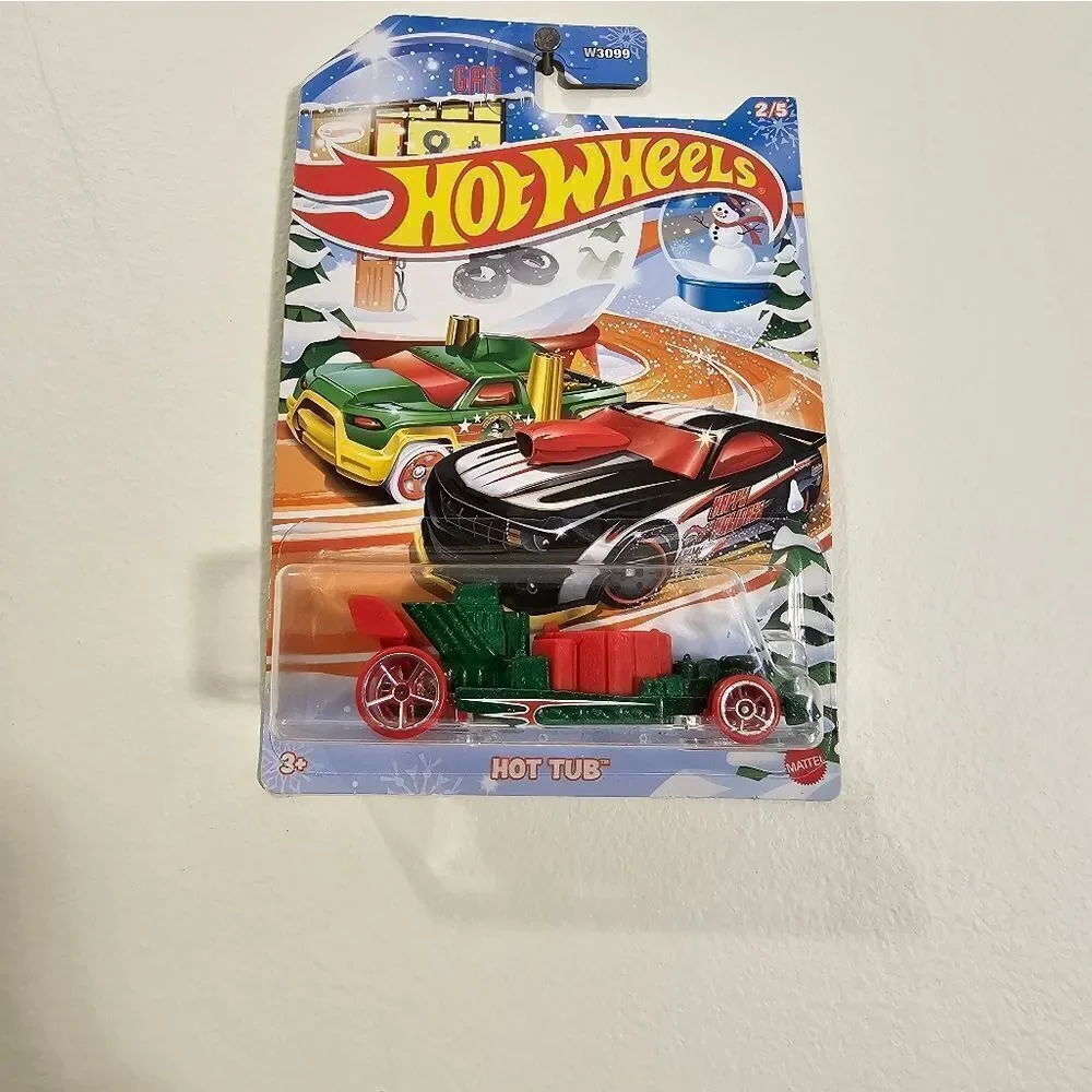 2024 Winter Edition HotWheels Pack Of 5 Cars